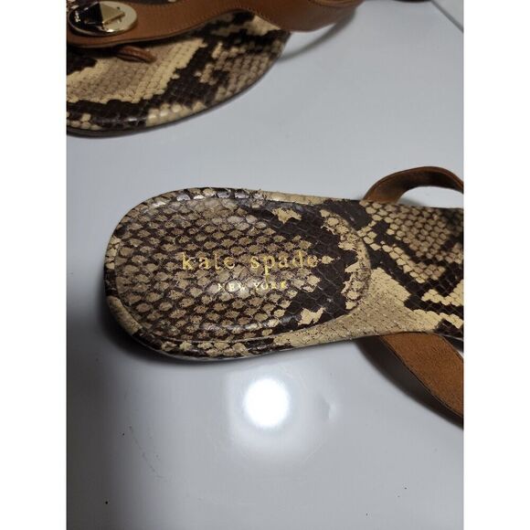 Kate Spade Thong Sandals Size 9.5 - Picture 5 of 6